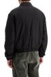 Ami Alexandre Matiussi Crumpled Canvas Bomber Jacket Fashion