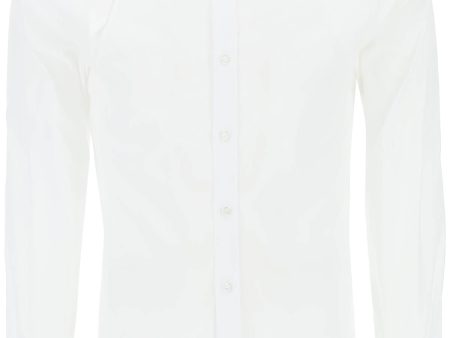 Alexander Mcqueen Stretch Cotton Harness Shirt For Discount