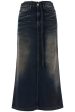 ACNE STUDIOS Maxi Gonna In Denim Con Cinturino In Vita For Sale