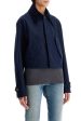 Ami Alexandre Matiussi Cropped Canvas Jacket For Women Online