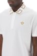 Versace Polo Shirt With Greca Collar Online Sale