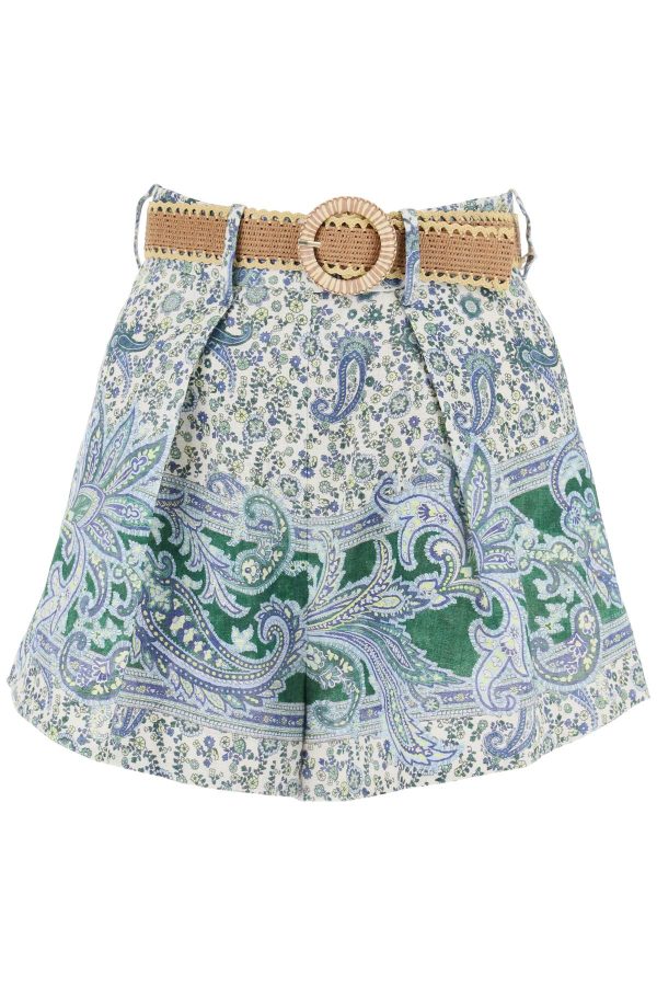 Zimmermann Tuck Ottie Shorts Hot on Sale