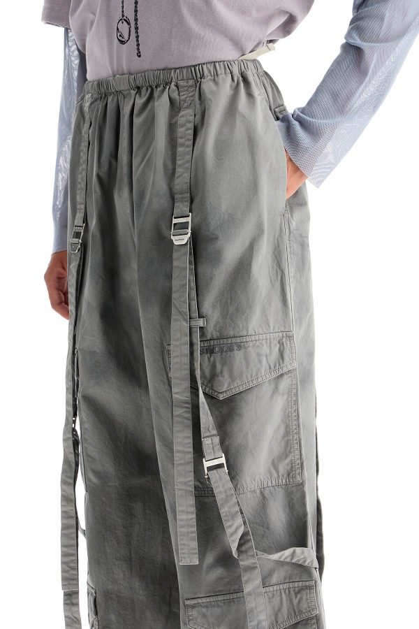 Acne Studios Dyed Effect Cargo Pants Fashion