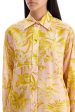 Zimmermann Silk Floral Print Shirt For Sale