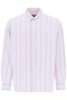 A.P.C. Mathias Striped Oxford Shirt Sale