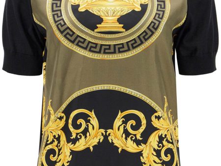 Versace Knitted T-Shirt The Cup Of The For Discount