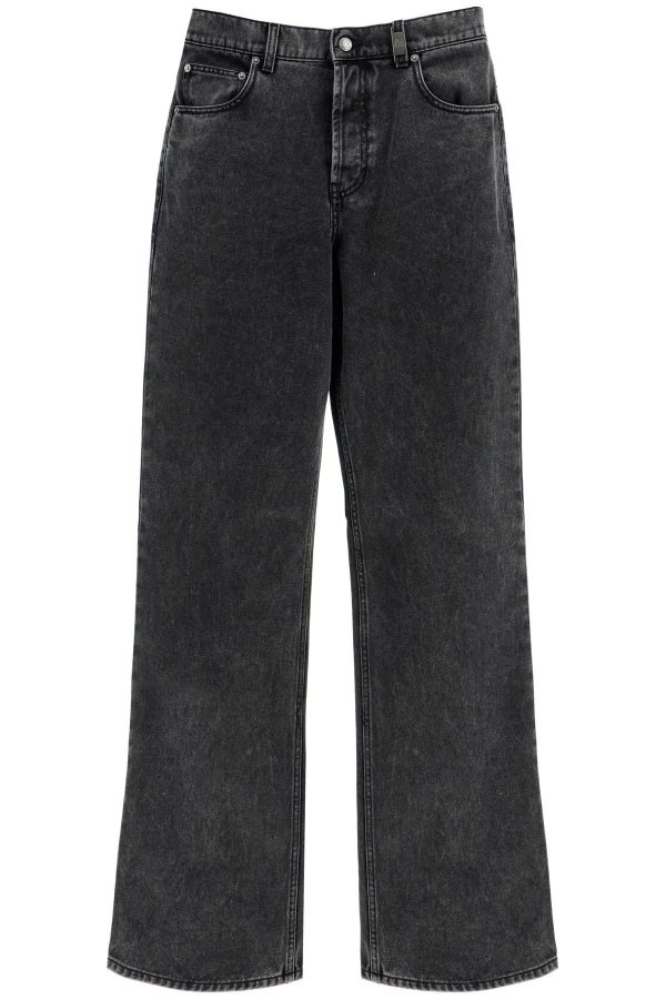 Alexander Mcqueen Low-Waisted Baggy Jeans Online Hot Sale