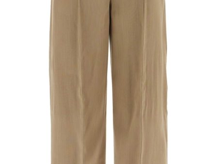 Acne Studios Tailored Wool Blend Trousers Discount