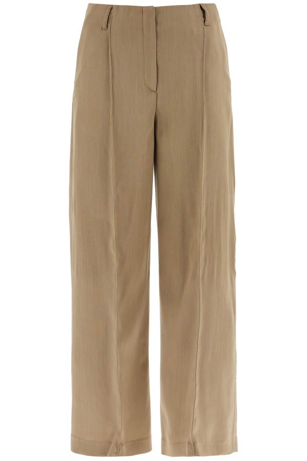 Acne Studios Tailored Wool Blend Trousers Discount