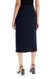 Alessandra Rich Virgin Wool Midi Skirt Online Sale