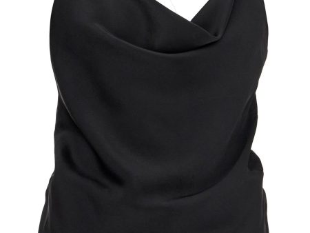 Y Project Satin Top With Draped Neckline And Low For Sale