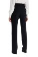 Alessandra Rich Woolen Cigarette Pants For Women Cheap