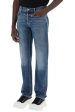 Alexander Mcqueen Straight Leg Jeans With Faux Pocket On The Back. Fashion