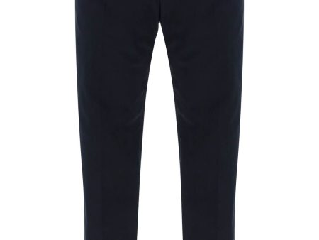 Alexander Mcqueen Chino Pants With Logo Lettering On The Online