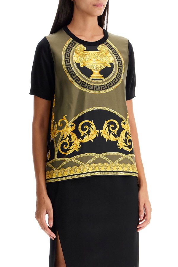 Versace Knitted T-Shirt The Cup Of The For Discount