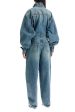 Zimmermann Denim Illustration Overall Jumpsuit Online Hot Sale