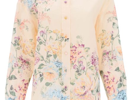 Zimmermann Floral Halliday Shirt Discount