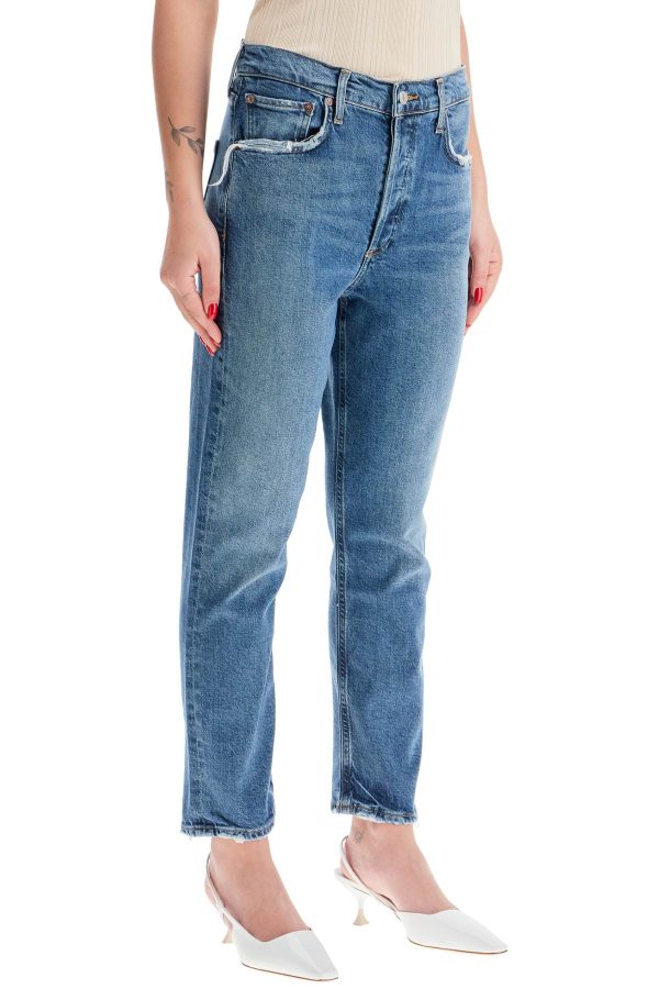 Agolde Riley Cropped Jeans Discount