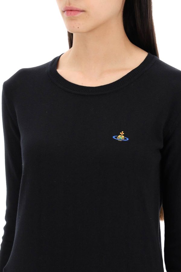 Vivienne Westwood Embroidered Logo Pullover Online Hot Sale