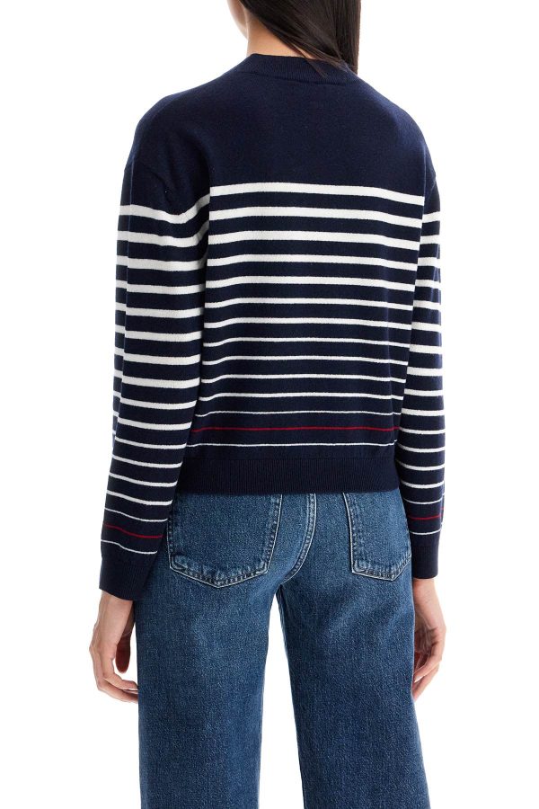 A.P.C. Striped Wool Billie Pullover For Cheap