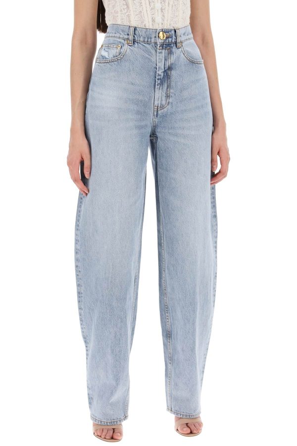 Zimmermann Curved Leg Natural Jeans For Online now