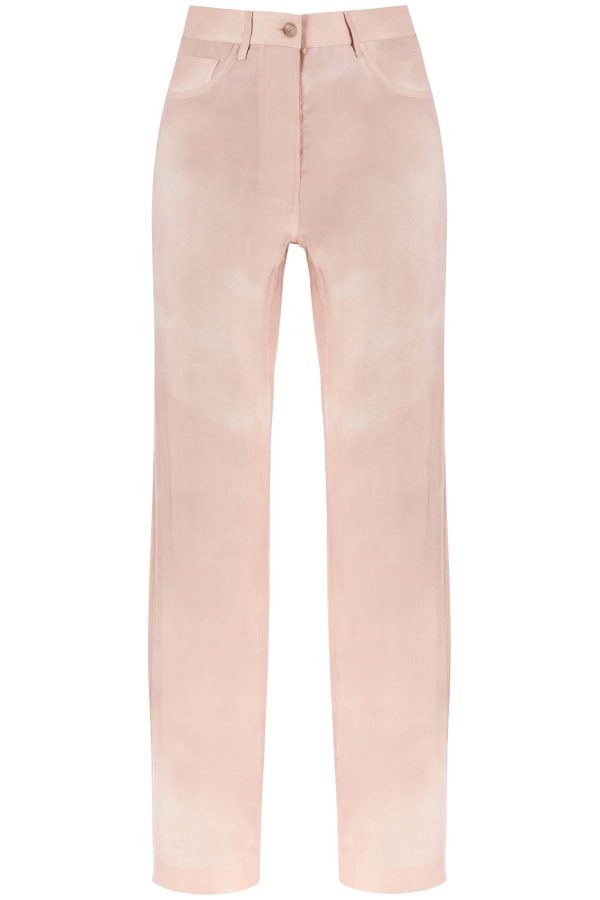 Acne Studios Denim Effect Trousers Discount