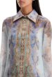 Zimmermann Eden Paisley Print Shirt Online Hot Sale