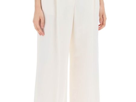 Alexander Mcqueen Double Pleated Palazzo Pants With For Sale