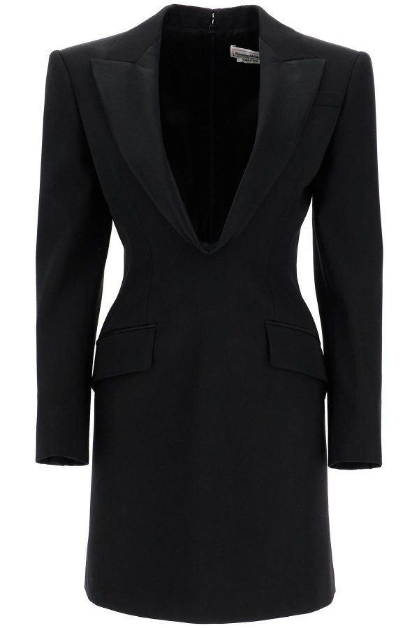 Alexander Mcqueen Jacket-Style Mini Dress Online now