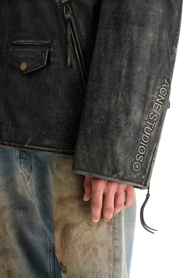 Acne Studios Oversized Biker For Discount