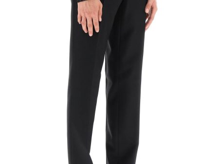 Versace Tailoring Cigarette Pants For Discount