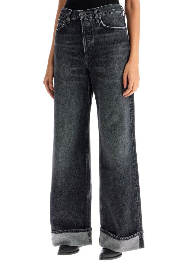 Agolde Dame Wide Leg Jeans For Cheap