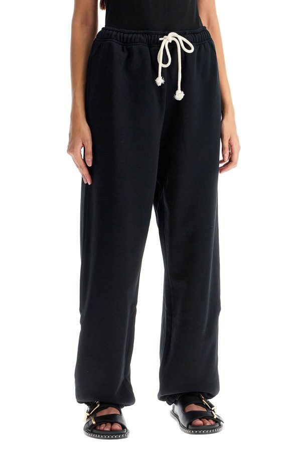 Acne Studios Loose Fit Joggers With Draw For Discount