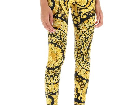 Versace Barocco Leggings Hot on Sale