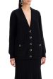 Alessandra Rich Oversized Wool Cardigan Supply