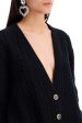 Alessandra Rich Oversized Wool Cardigan Supply