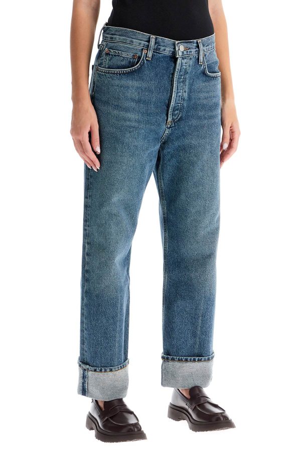 Agolde Ca Straight Low-Waist Jeans By Fran Fashion