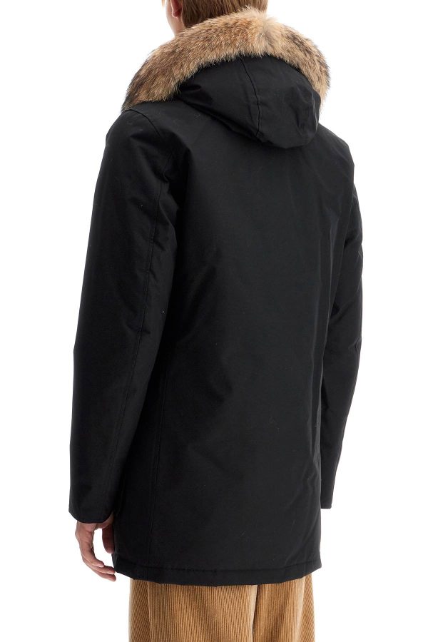 WOOLRICH Parka Arctic In Ramar Cloth Con Pelliccia Online now