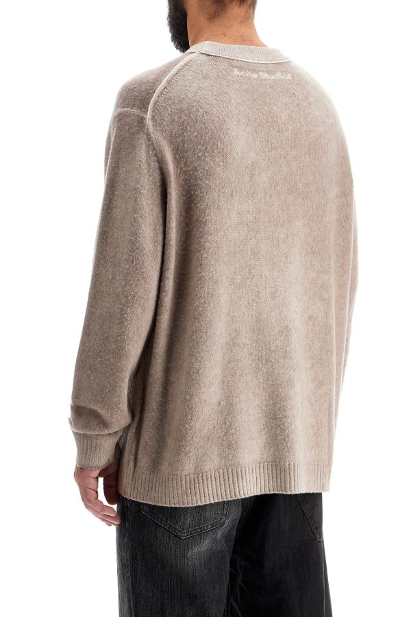 Acne Studios Vintage Effect Pullover Sweater Cheap