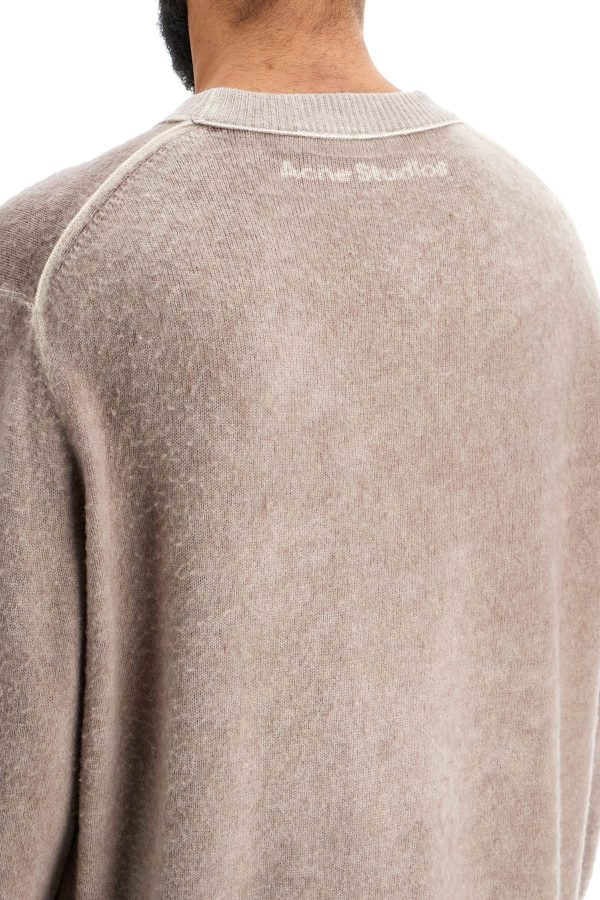 Acne Studios Vintage Effect Pullover Sweater Cheap