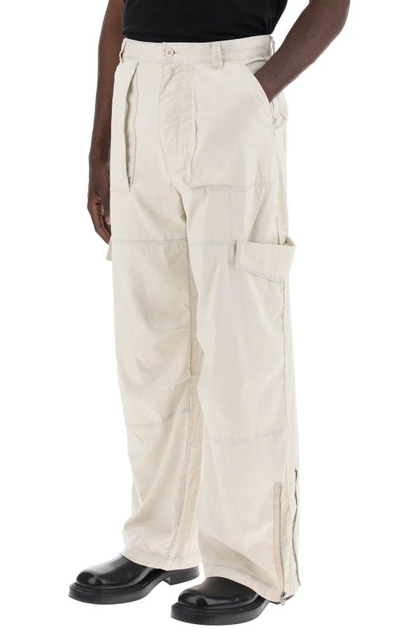 Acne Studios Microfiber Cargo Pants In Seven Hot on Sale