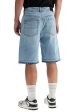 Amiri Denim Logo Varsity Bermuda Shorts Online