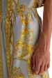 Versace Silk Bermuda Shorts Cup Of on Sale