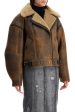 Acne Studios Oversized Shearling Jacket Discount