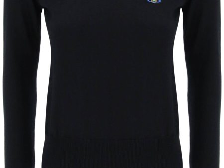 Vivienne Westwood Embroidered Logo Pullover Online Hot Sale