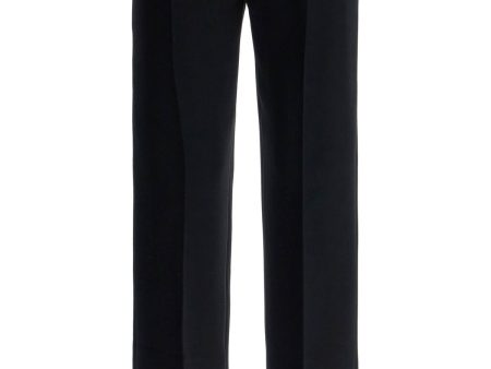 Alessandra Rich Woolen Cigarette Pants For Women Cheap