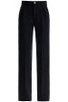 Alessandra Rich Woolen Cigarette Pants For Women Cheap