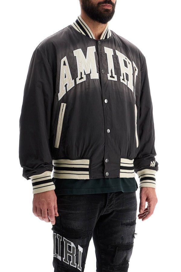 Amiri Sun Faded Logo Bomber For Cheap