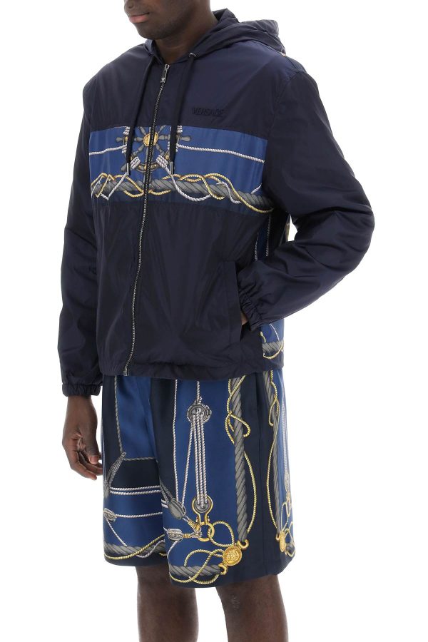 Versace Versace Nautical Hooded Jacket Fashion