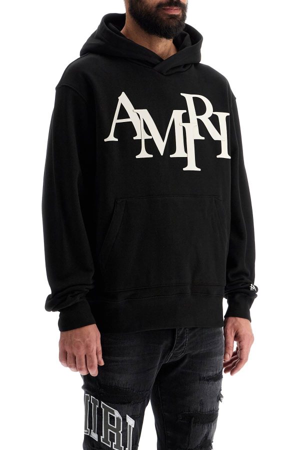 Amiri Hoodie By Amiri With Staggered Cheap